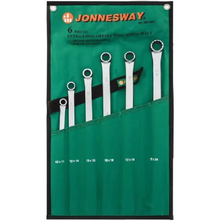 Набор ключей накидных удлиненных 10-24мм 6предметов Jonnesway  W61106S 48884 купить в Урае
