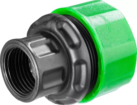 Зажим цанговый (резьба внешняя-шланг), РОСТОК 426363, 1/2&quot; x 3/4&quot; 426364 купить в Урае