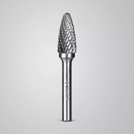 Зубр Твердосплавная борфреза F - парабола с закругленным углом, 12 х 25 мм, радиус 3.0 мм (28805-12-25) купить в Урае