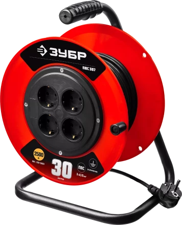 Удлинители на пластиковой катушке ПВС 307 силовые серия МАСТЕР купить в Урае