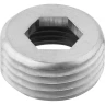 Кольцо ЗУБР "ЭКСПЕРТ" переходное, никелированная латунь, 1/2"х3/8" 51285-1/2-3/8 купить в Урае