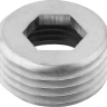 Кольцо ЗУБР "ЭКСПЕРТ" переходное, никелированная латунь, 1/2"х3/8" 51285-1/2-3/8 купить в Урае