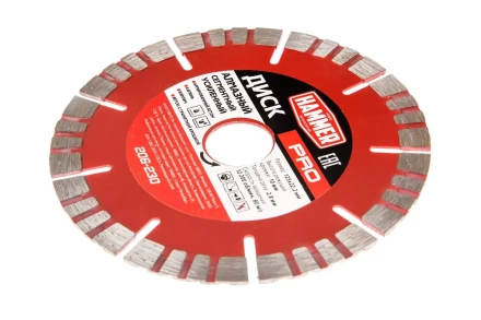 Круг алмазный HAMMER (206-230) Ф125х22мм по железобетону купить в Урае