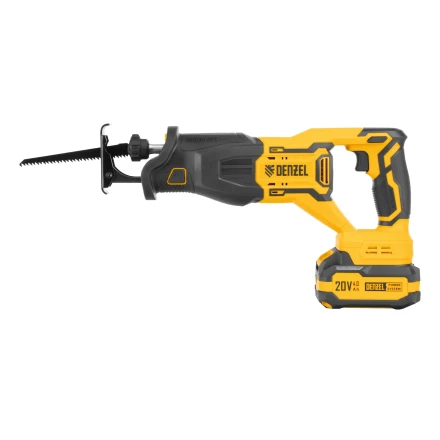Пила сабельная аккумуляторная бесщет. RS-250, Li-Ion, 20 В // Denzel 28802 купить в Урае