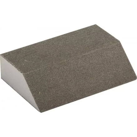 Губка шлифовальная ЗУБР &quot;МАСТЕР&quot; четырехсторонняя угловая, средняя жесткость, Р120, 100х68х42х26мм 35613-120 купить в Урае