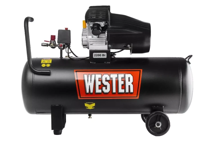 Поршневой масляный компрессор WESTER WK2200/100PRO купить в Урае