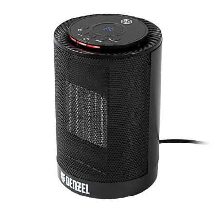 Тепловентилятор электрический керамический Denzel DTFC-1200, 3 режима, вентилятор, нагрев 600/1200 Вт 96418 купить в Урае