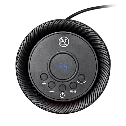 Тепловентилятор электрический керамический Denzel DTFC-1200, 3 режима, вентилятор, нагрев 600/1200 Вт 96418 купить в Урае