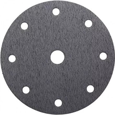 Круг шлифовальный URAGAN &quot;Универсальный водостойкий с покрытием стеарата цинка&quot; на липучке, 9 отв., P100, 150мм, 5шт 907-44114-100-05 купить в Урае