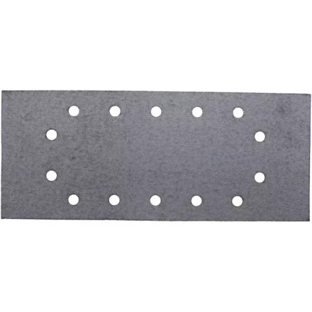 Лист шлиф. универсал. URAGAN с покрытием стеарата цинка, 14 отверстий по кругу, для ПШМ, P100, 115х280мм, 50шт 907-23104-100-50 купить в Урае