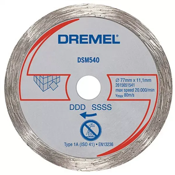 Диск алмазный для пилы DSM20 по мрамору DSM540 Dremel купить в Урае