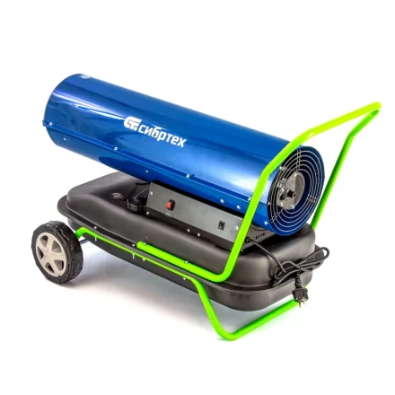 Дизельная тепловая пушка Сибртех СТД-50 96469, 50 кВт, 1100 м3/ч, прямой нагрев купить в Урае