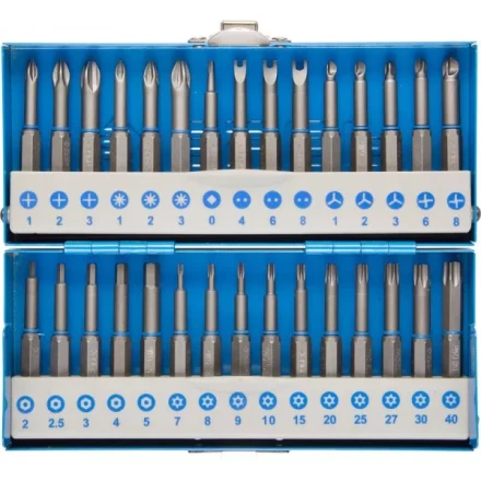 Набор ЗУБР: Биты со специальными профилями, обточенные, хромомолибденовая сталь, 50 мм, 30 предметов 26092-H30 купить в Урае