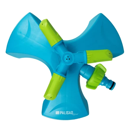 Разбрызгиватель вращающийся Palisad, 3 лопасти, утяжеленная база, Luxe 65806 купить в Урае