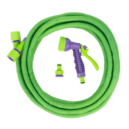 Набор поливочный Palisad 67692, шланг 10-30 м, пистолет 7 реж., с быстросъемным соединителем купить в Урае
