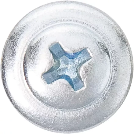 Саморезы 4,2х75 мм с прессшайбой PH №2 наконечник сверло оцинкованные 3000 шт ШУРУПЬ 48757 купить в Урае