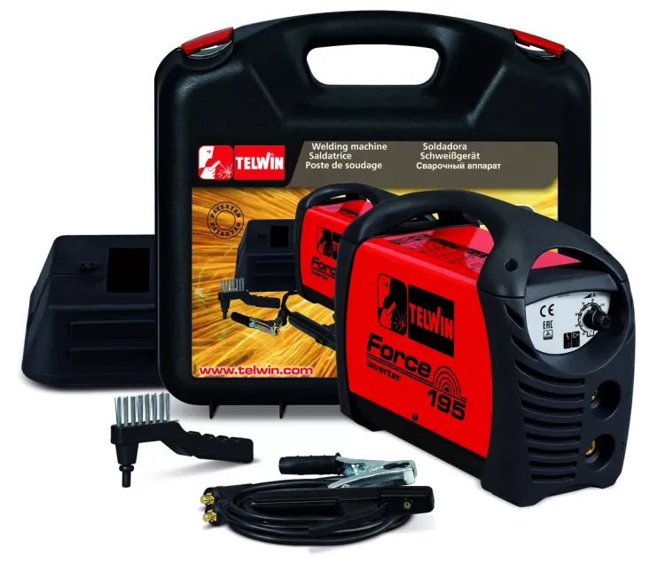 Сварочный аппарат FORCE 195 ACX PLASTIC CARRY CASE Telwin купить в Урае