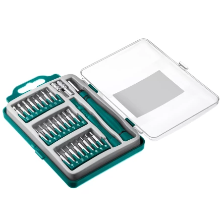 Набор Precision-28: для точных работ и всех видов мобильных устройств, двухкомпонентная рукоятка, Сr-V 25677 купить в Урае