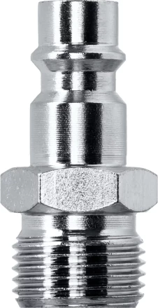 Переходник KRAFTOOL EXPERT QUALITAT для пневмоинструмента, резьба 1/4 папа - быстросъемное соединение папа 06592-3/8 купить в Урае
