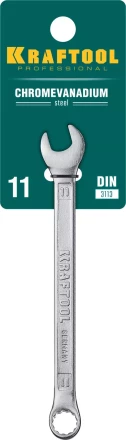 Ключи комбинированные KRAFTOOL, Cr-V, DIN 3113 27079-11 купить в Урае