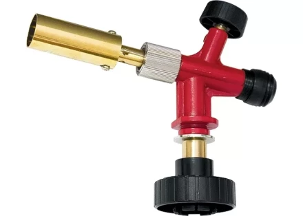 Профессиональная горелка на газовый баллон пьезоподжиг металлический корпус Matrix 91426 купить в Урае