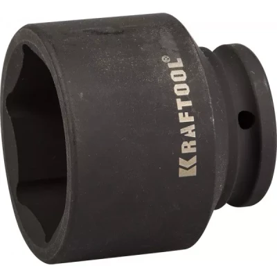 Торцовая головка KRAFTOOL "INDUSTRIE QUALITAT" ударная (3/4"), FLANK, Cr-Mo, фосфатированная, 55 мм 27945-55_z01