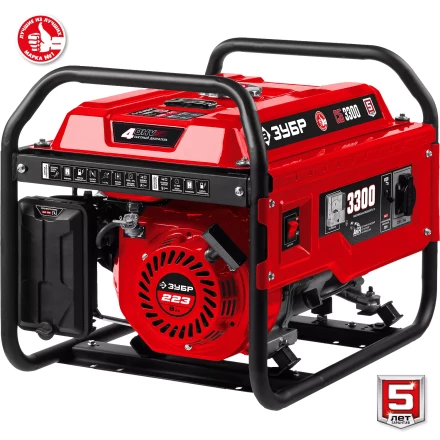 ЗУБР 3300 Вт, бензиновый генератор (СБ-3300) купить в Урае