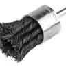 Кордщетка HAMMER кисть 28мм для дрели витая сталь (207-211) купить в Урае