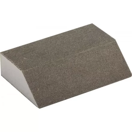 Губка шлифовальная ЗУБР &quot;МАСТЕР&quot; четырехсторонняя угловая, средняя жесткость, Р180, 100х68х42х26мм 35613-180 купить в Урае