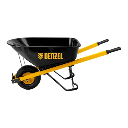 Тачка садово-строительная усиленная DENZEL 68999 одноколесная купить в Урае