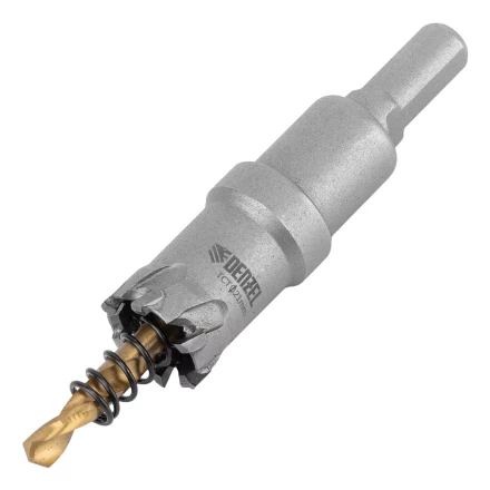 Коронка по металлу твердосплавная, 21 мм Denzel 724003 купить в Урае