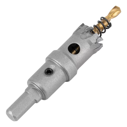 Коронка по металлу твердосплавная, 21 мм Denzel 724003 купить в Урае