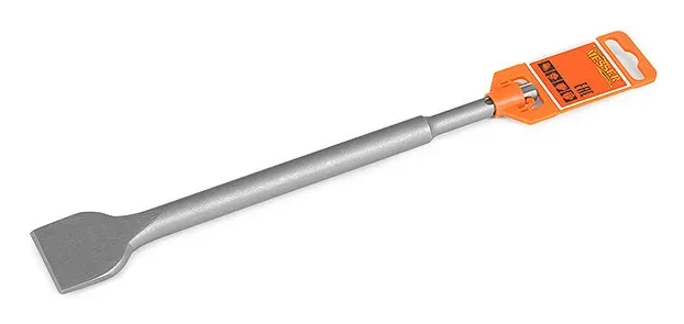 Зубило широкое по бетону MESSER с наконечником SDS-PLUS 250 мм купить в Урае
