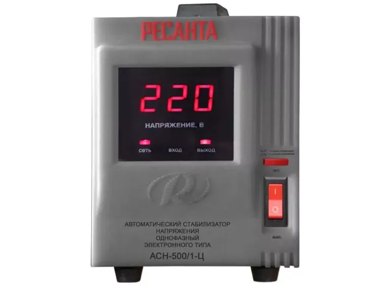 Стабилизатор РЕСАНТА АСН-500/1-Ц купить в Урае
