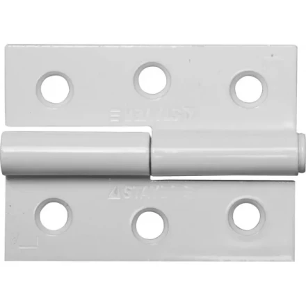 Петля дверная STAYER &quot;MASTER&quot; разъемная, цвет белый, левая, 65мм 37613-65-2L купить в Урае