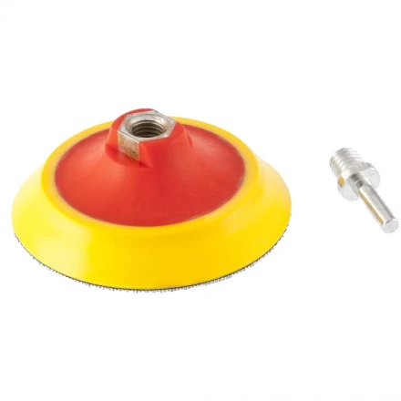 Насадка для дрели и УШМ с липучкой 115 мм мягкая MATRIX артикул 76211 купить в Урае