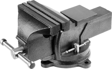 Тиски STAYER &quot;STANDARD&quot; слесарные с поворотным основанием, 200мм/ 17,5кг 3254-200 купить в Урае