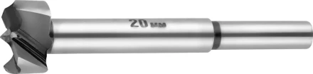 Сверло Форстнера по дереву, URAGAN 29995-20, d=20мм 29995-20 купить в Урае