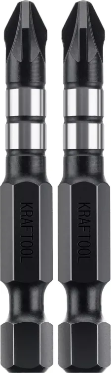 Биты для ударных шуруповертов KRAFTOOL Impact Pro PZ 26193-2-50-S2 купить в Урае