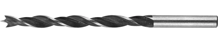 Сверло спиральное по дереву "M-type", М-образная заточка, сталь HCS, STAYER Professional 2942-085-05, d=5мм 2942-085-05_z01 купить в Урае