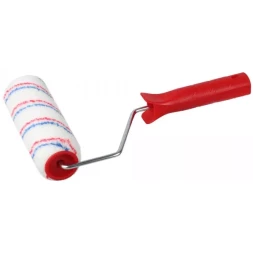 Валик ЗУБР "МАСТЕР" УНИВЕРСАЛ малярный в сборе, полиакрил, бюгель 6мм, 40х180мм 03510-18