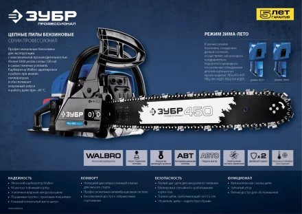 Бензиновая пила (бензопила) ПБЦ-370 35П серия ПРОФЕССИОНАЛ купить в Урае