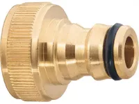 Адаптер латунный 1/2"-3/4" внутренняя резьба с переходником PALISAD 65820