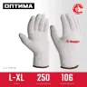 ЗУБР ОПТИМА, L-XL, х/б перчатки без покрытия, 10 класс (11445-XL) купить в Урае