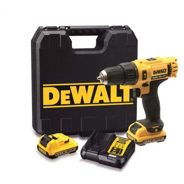 Дрель-шуруповерт аккумуляторная DeWalt DCD 716 D2 ударная купить в Урае