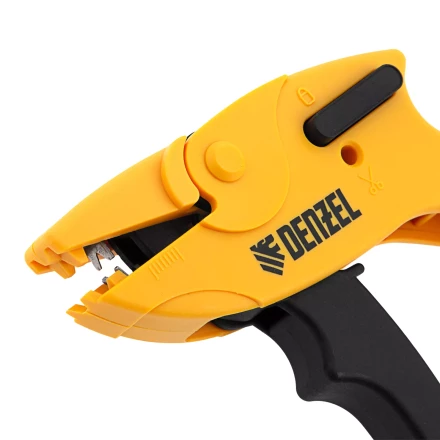 Щипцы для зачистки электропроводов, сечением 0,2-6 мм2, функция обрезания проводов Denzel 17741 купить в Урае