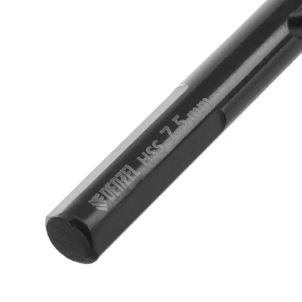 Сверло по металлу, 7,5 мм, HSS-Tin, Golden Tip, 8 шт. Denzel 717218 купить в Урае