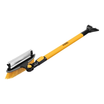 Щетка-сметка со скребком, телескоп, поворотная голова, водосгон 950-1320 мм Denzel 55327 купить в Урае