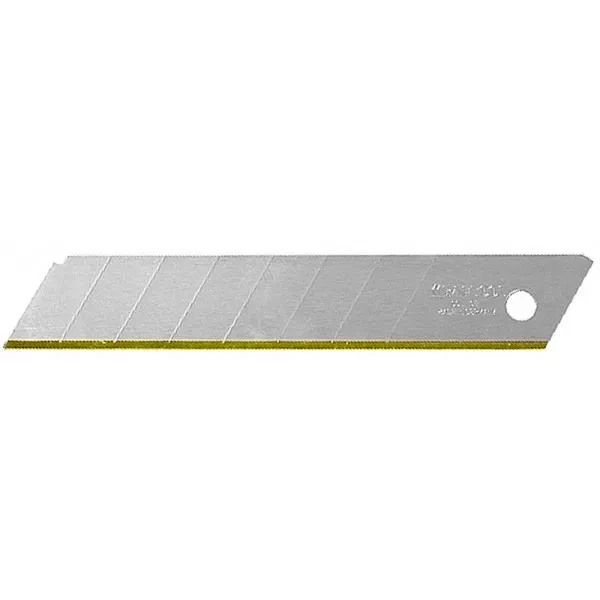 Лезвие "SOLINGEN" сменное, KRAFTOOL 09606-TIN-18-S5, сегментиров, нитрид титана, многоуровневая закалка, 15 сегментов, 18мм, 5шт 09606-TIN-18-S5_z01 купить в Урае