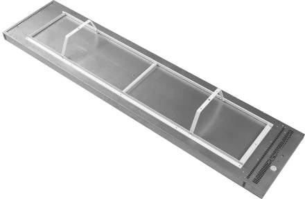 Обогреватель ЗУБР &quot;МАСТЕР&quot; инфракрасный, рифлёная панель, потолочный, закрытого типа, ТЭН, 1,0кВт, 2,2 м, 220В ИКО-К3-1000 купить в Урае